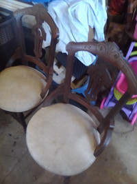 $$$$$ REDUCED 2 antique chairs