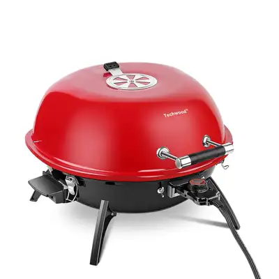Electric BBQ Grill, Techwood 15-Serving Indoor/Outdoor , View more
