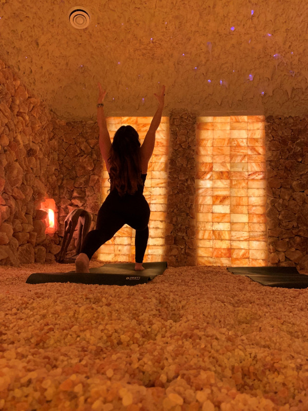 Yin Yoga With Essential Oils In The Himalayan Salt Cave in Events in Kelowna