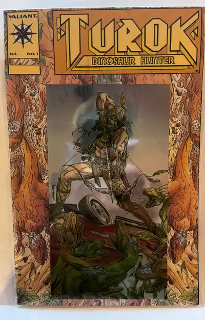 Turok #1 Gold Logo Variant Comic, View more