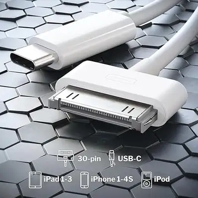 wanted or to borrow for a week 30 pin cable for ipad, View more