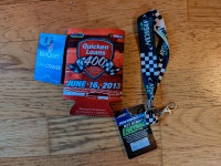 Nascar souvenirs from Michigan International Speedway
