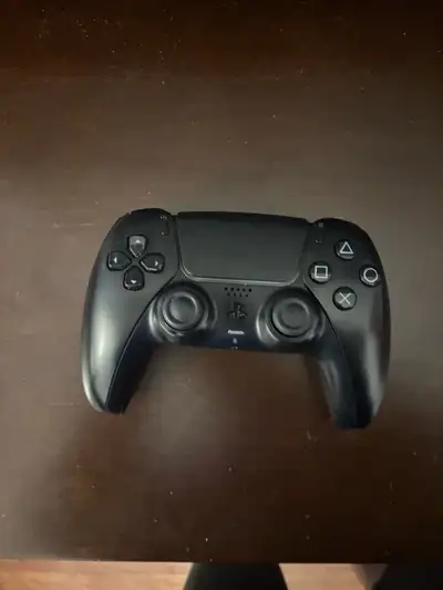 Used black ps5 controller , View more
