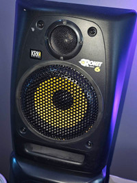 Pair of KRK Rokit 6 monitor speakers