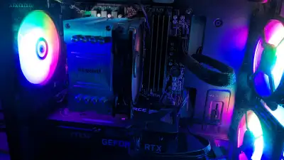 Ryzen 3600 Gaming PC,32GB,512GB NVMe SSD,RTX 3060 Ti & Bonus, View more