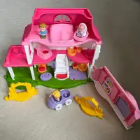 Fisher-Price Little People Happy Sounds Home Beginner Dollhouse