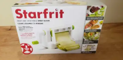 Starfrit Fruit and Vegetable Sheet Slicer - NEW, View more