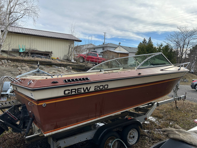 Grew 200 boat and trailer in Powerboats & Motorboats in Sudbury - Image 2