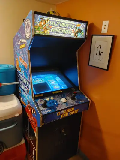 Ultimate Arcade 2 home arcade system comes with approximately 100 games including but not limited to...