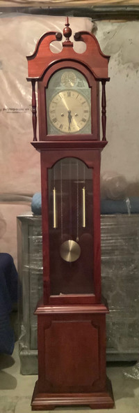 Tempus Fugit grandfather clock 