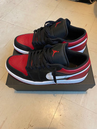 Air Jordan 1 Lows -Size 10