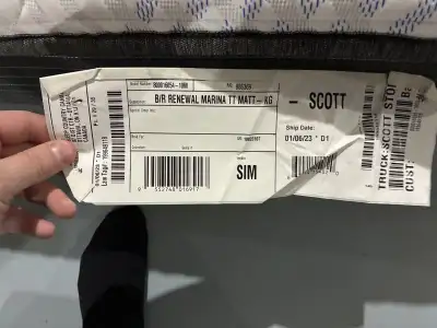 PRICE DROP! Barely Use Beauty Rest King Size Mattress for sale, View more