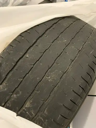 4 worn all-season tires Used (maybe 1 summer left for short commutes) Don’t have a place to store th...