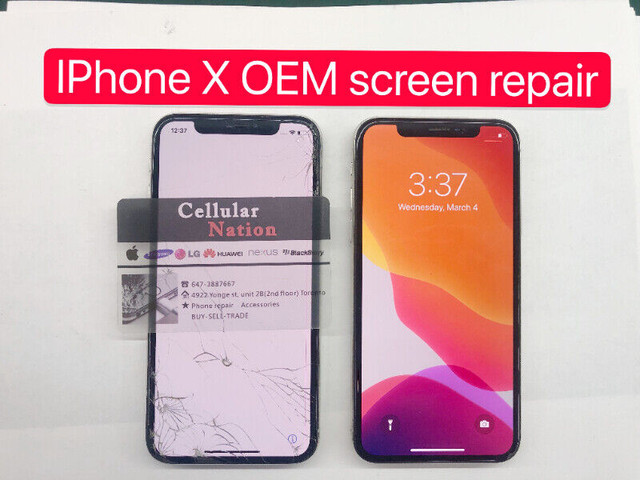 ⭕GTA BEST DEAL⭕Phone screen repair iPhone+Samsung+iPad+iWatch in Cell Phone Services in City of Toronto - Image 3