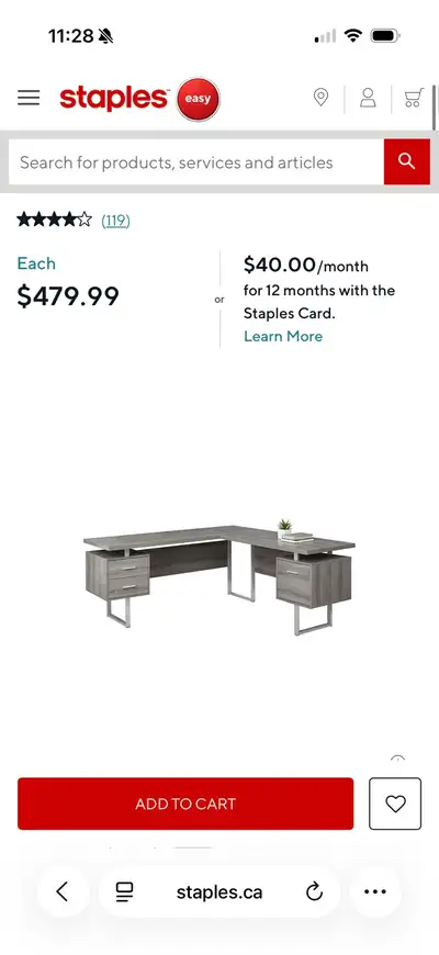 Monarch Desk -Brand new in box , View more