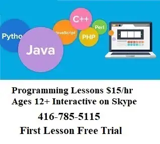 Programming Lessons for High School Students   $15/hr64645243733249122