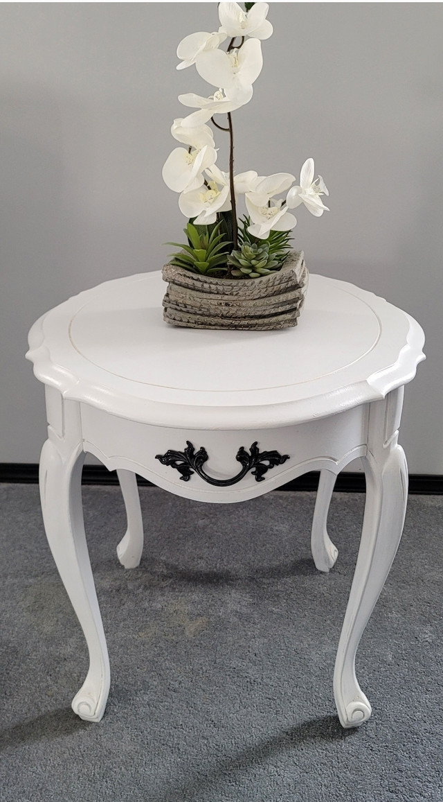 1 night stand or end table refinished custom gifts in pictures | Other  Tables | Edmonton | Kijiji