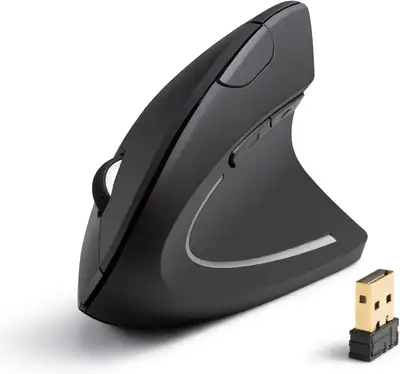 Wireless Ergonomic Left Handed Mouse, View more