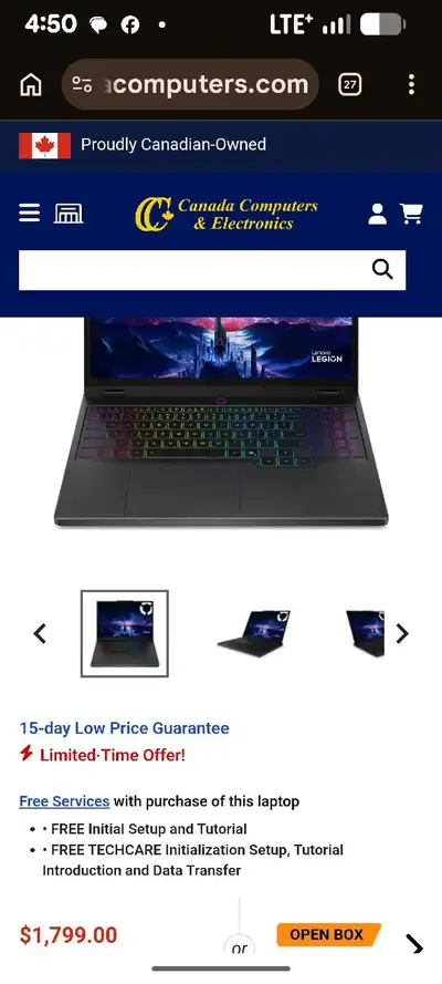 Lenovo Legion Pro 5 STILL HAS 14 MONTH WARRANTY, View more