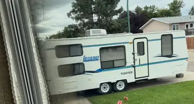 2000 Banguard Legend T26FRB camper Electric jack Equalizer hitch Ac Heat Septic Fridge Also purchase...