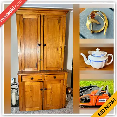 WHAT IS IN THIS AUCTION? This online auction features silver, gold & gemstone jewellery, garden art,...