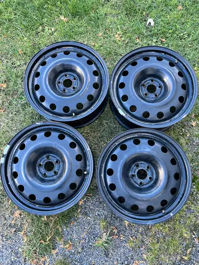 Steel Rims 18” 18x7.5 Bolt pattern 5-100 Centre bore 56.1 Fits Subaru Crosstrek and other subaru mod...