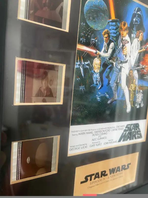 Rare Ltd Star Wars 10 Filmcell from movie Theatre  with COA in Arts & Collectibles in Oshawa / Durham Region - Image 8