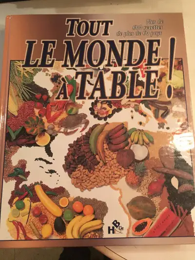 Livre de recettes Tout le monde à table.