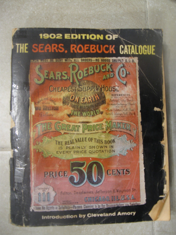 1902 Sears Catalogue in Arts & Collectibles in Cornwall