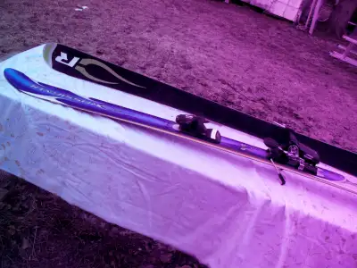 ROSSIGNOL B2 166cmX116/78/105R16m with AXIAL2-120 WC bindings LIKE NEW skied only 4 days orig.$900 A...