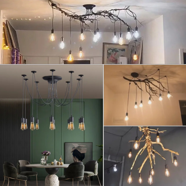 Classic Spider Pendent Lamps /Light Sputnik Sphere Chandelier in Indoor Lighting & Fans in Oakville / Halton Region - Image 2