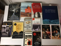 New condition books- $5 to $2; prices as noted