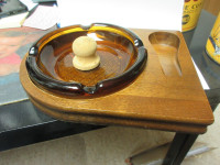 TOBACCO PIPE STAND AND TRAY