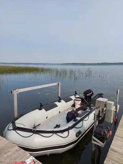 Selling my 2021 14ft Quick Silver boat with aluminum floor. Kids are getting bigger so need to upgra...