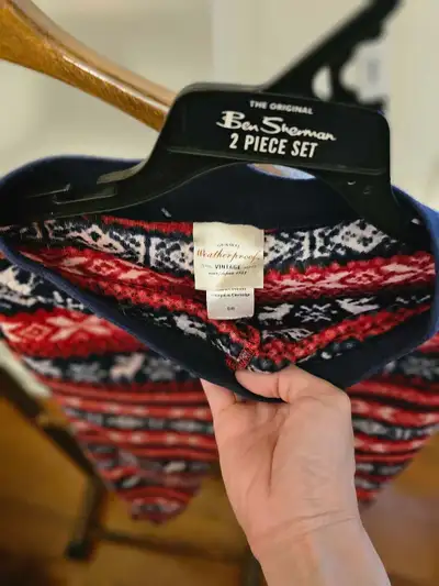 Original Whether proof vintage Children  holiday pant blue, View more