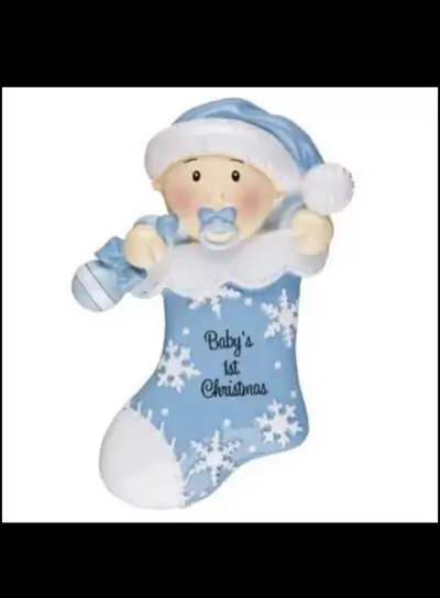 New custom poly resin Christmas ornaments with names. High quali, View more