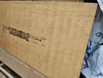 3/8" Plywood :- Lightly used, View more