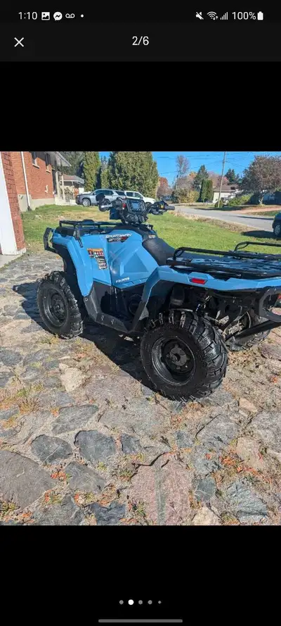 In amazing condition Winch Hand/thumb warmers Hand guards HD front & rear bumper 2 keys Low kms (340...