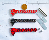 Metal Demon Badge emblem for grille Dodge Challenger SRT