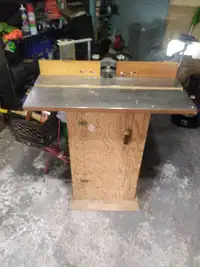 Router table / Table a toupie