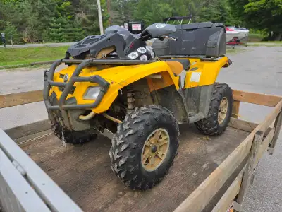 **if ad is up its available ** For sale is a 2009 Can Am Outlander 650 XT 4x4. Works and runs good....