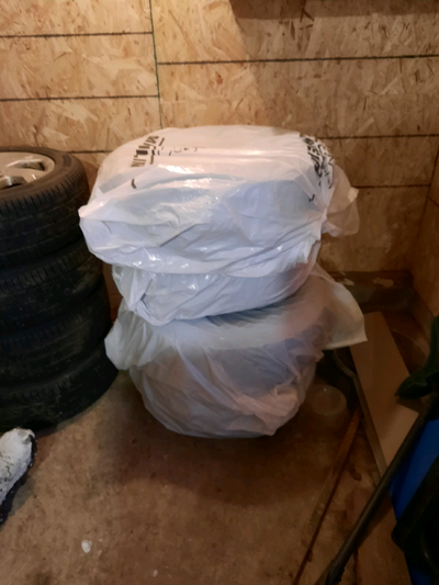 Only one year old on steel rims. 225/65 R16. Were on a dodge 2012 caravan. Reason for selling is the...