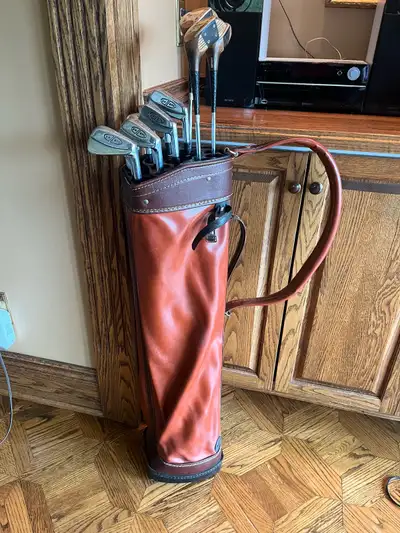 Vintage GOLF MacGregor XP-270 Complete Set Irons, Woods, Bag, View more