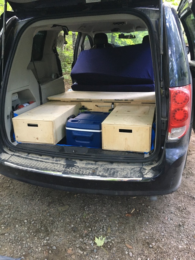 Grand Caravan 2011 Camping Converted — photo 2
