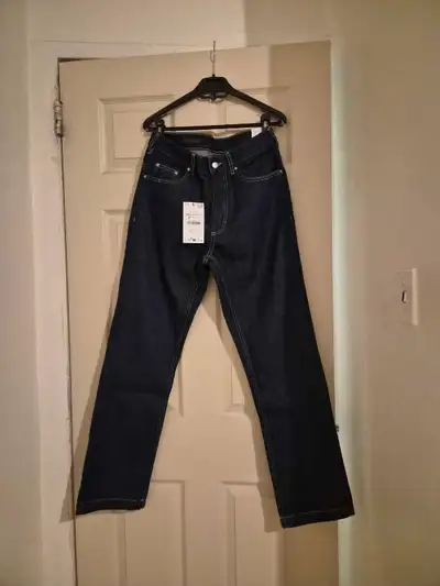 Zara Men's straight cut jeans, View more