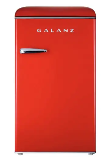 Galanz Retro “FREE DELIVERY” 3.5 cu.ft. Mini Fridge in Refrigerators in Hamilton - Image 6