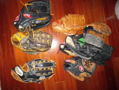 Baseball and Softball gloves, View more