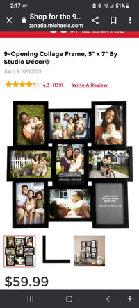 5" x 7" COLLAGE PICTURE FRAME