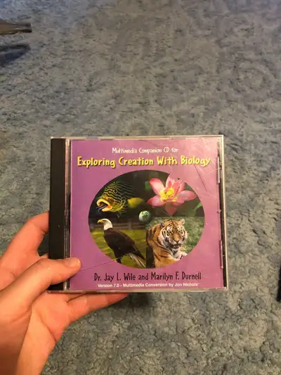 Exploring Creation With Biology multimedia disk, View more