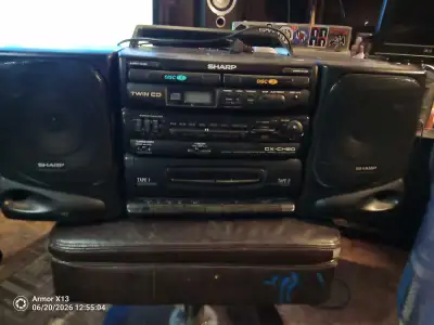 portable stereo , View more